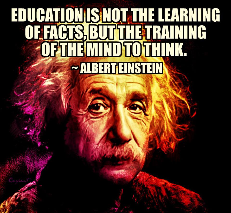 Education is NOT the learning of facts