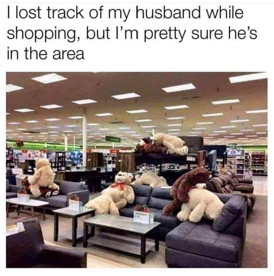 Lost track of husband